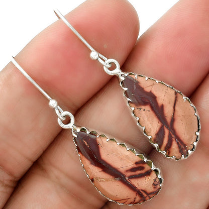 Natural Indian Paint Gemstone Earrings E-1113 SDE87810