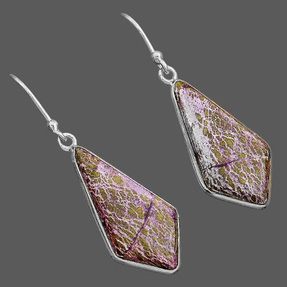 Natural Purpurite - South Africa Earrings E-1001 SDE87820