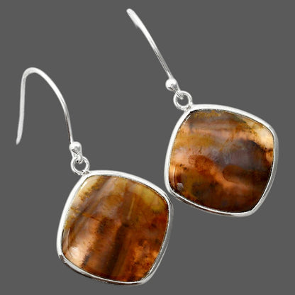 Natural Sandalwood Earrings E-1001 SDE87824