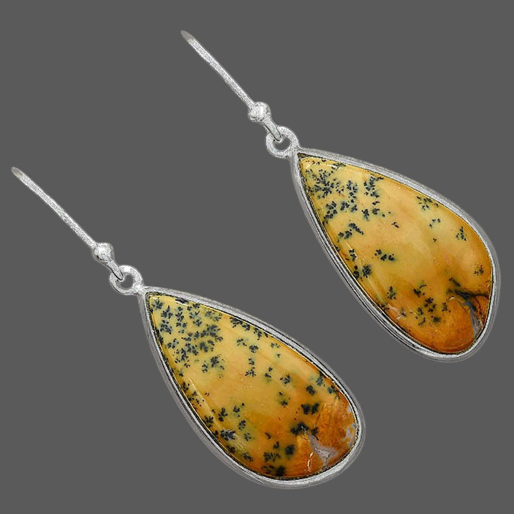 Natural Amethyst Sage Agate - Nevada Earrings E-1001 SDE87829