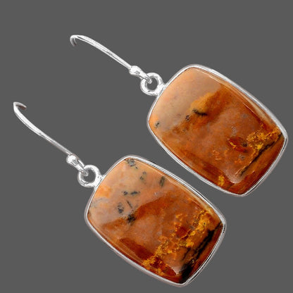 Natural Amethyst Sage Agate - Nevada Earrings E-1001 SDE87846