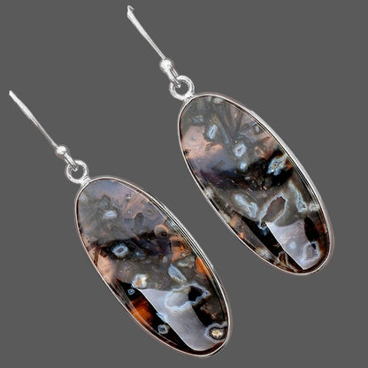 Natural Tube Agate - Turkish Earrings E-1001 SDE87850