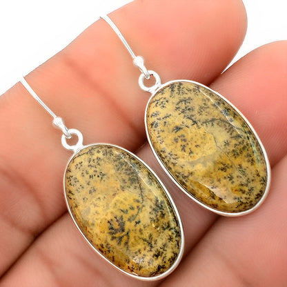 Natural Amethyst Sage Agate - Nevada Earrings E-1001 SDE87851