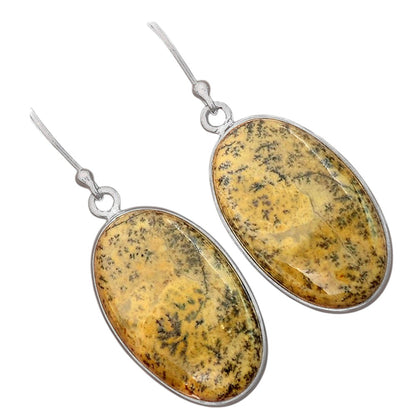 Natural Amethyst Sage Agate - Nevada Earrings E-1001 SDE87851