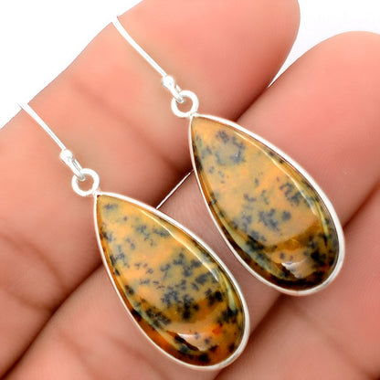 Natural Amethyst Sage Agate - Nevada Earrings E-1001 SDE87855