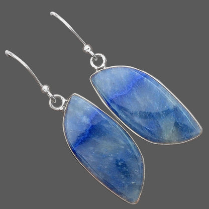 Natural Dumortierite Quartz Earrings E-1001 SDE87890