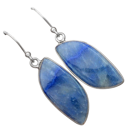 Natural Dumortierite Quartz Earrings E-1001 SDE87890