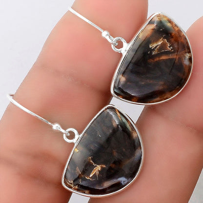Natural Tube Agate - Turkish Earrings E-1001 SDE87906