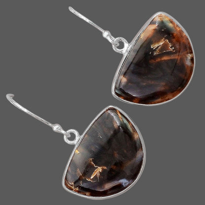 Natural Tube Agate - Turkish Earrings E-1001 SDE87906