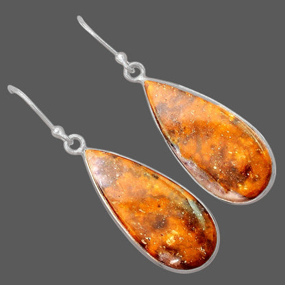 Natural Indian Blanket Jasper Earrings E-1001 SDE87910