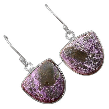 Natural Purpurite - South Africa Earrings E-1001 SDE87918