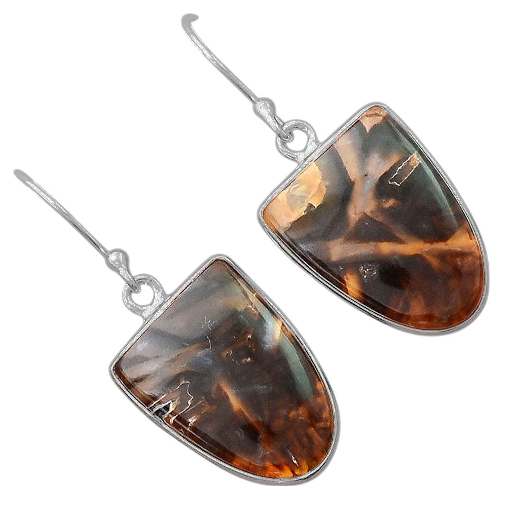 Natural Tube Agate - Turkish Earrings E-1001 SDE87919