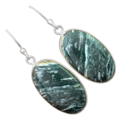 Natural Larsonite Jasper Earrings E-1001 SDE87928
