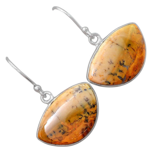 Natural Amethyst Sage Agate - Nevada Earrings E-1001 SDE87930