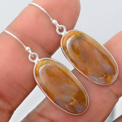 Natural Sandalwood Earrings E-1001 SDE87931