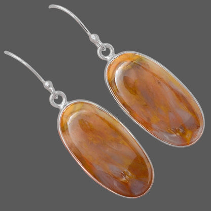 Natural Sandalwood Earrings E-1001 SDE87931