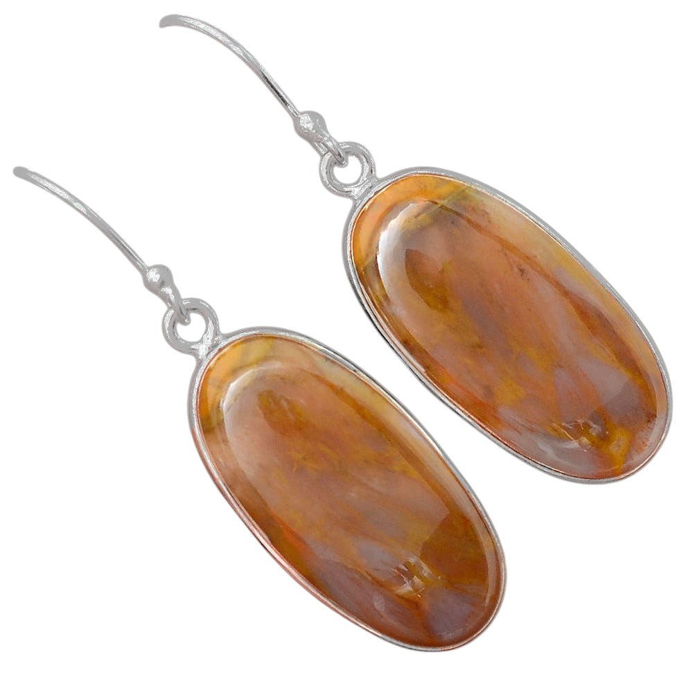 Natural Sandalwood Earrings E-1001 SDE87931