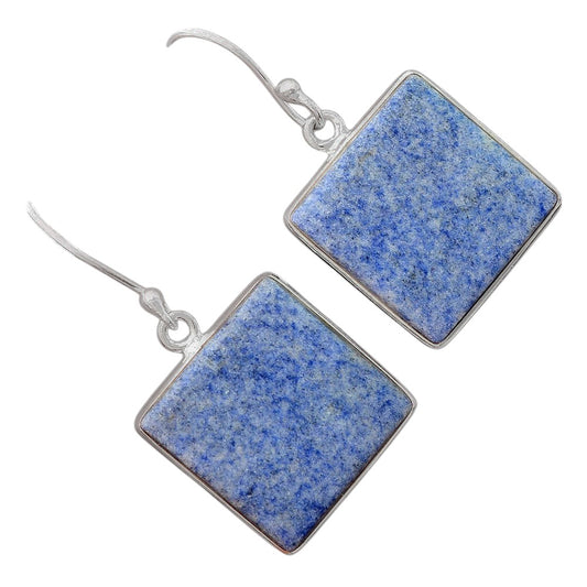 Natural Dumortierite Quartz Earrings E-1001 SDE87933