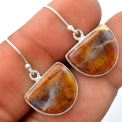 Natural Sandalwood Earrings E-1001 SDE87936