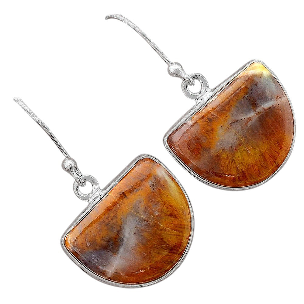 Natural Sandalwood Earrings E-1001 SDE87936