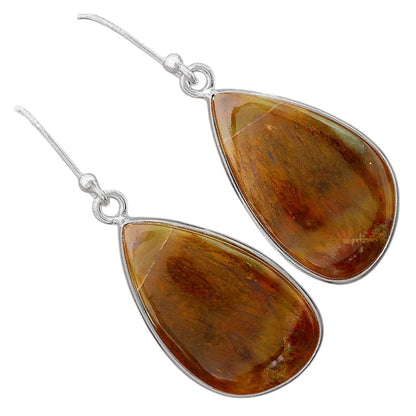 Natural Sandalwood Earrings E-1001 SDE87937