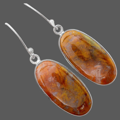 Natural Sandalwood Earrings E-1001 SDE87941