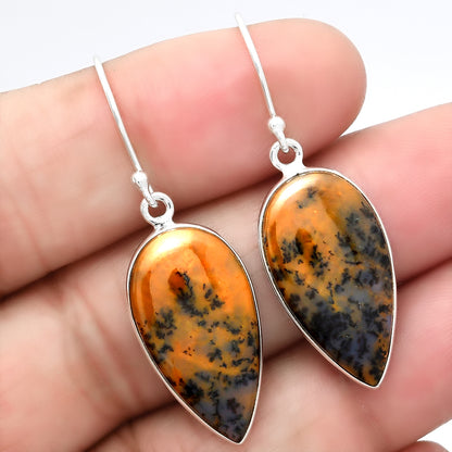 Natural Amethyst Sage Agate Earrings E-1001 SDE87958