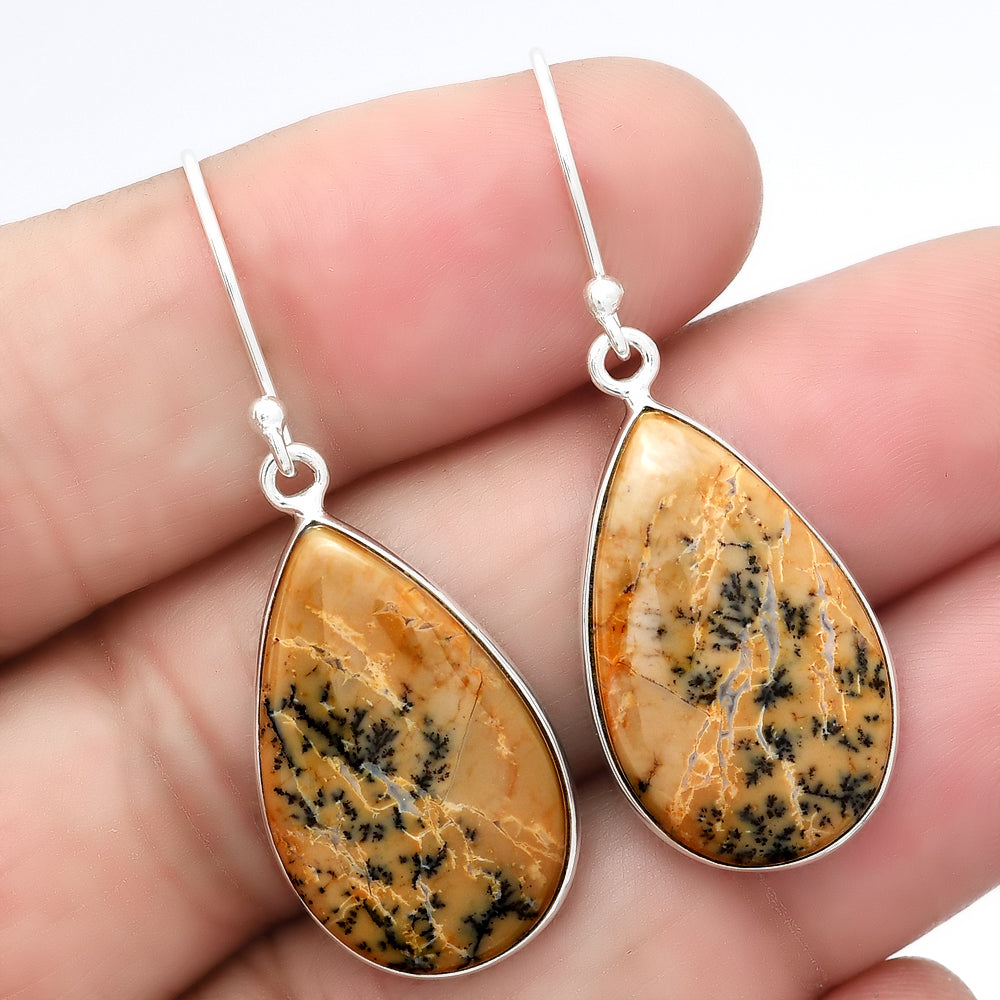 Natural Amethyst Sage Agate Earrings E-1001 SDE87959