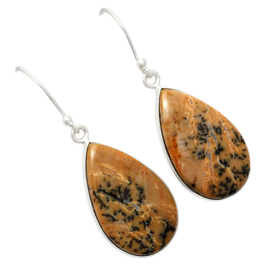 Natural Amethyst Sage Agate Earrings E-1001 SDE87959