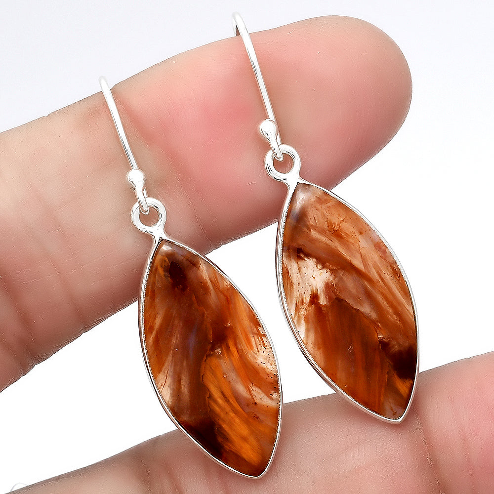 Natural Pietersite Earrings E-1001 SDE87960