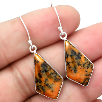 Natural Amethyst Sage Agate Earrings E-1001 SDE87970