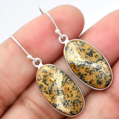 Natural Amethyst Sage Agate Earrings E-1001 SDE87978