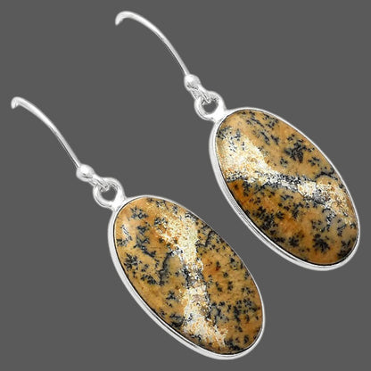 Natural Amethyst Sage Agate Earrings E-1001 SDE87978