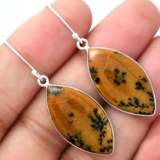 Natural Amethyst Sage Agate Earrings E-1001 SDE87984