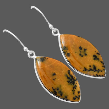 Natural Amethyst Sage Agate Earrings E-1001 SDE87984