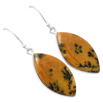 Natural Amethyst Sage Agate Earrings E-1001 SDE87984