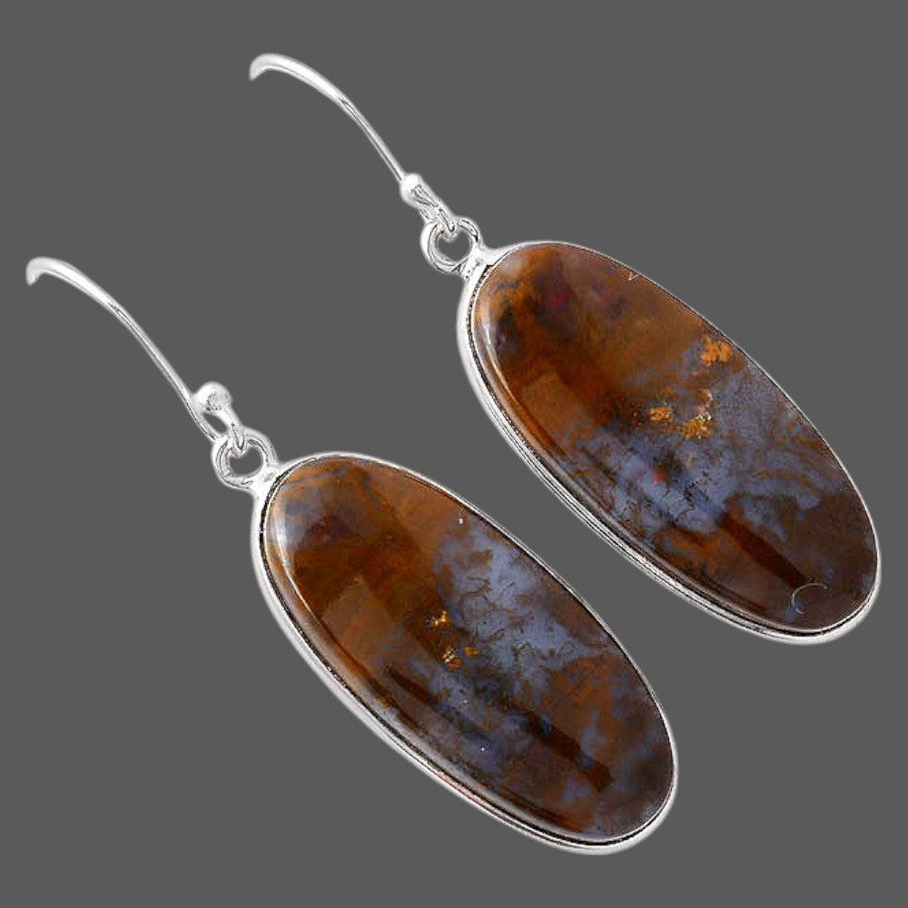 Natural Sandalwood Earrings E-1001 SDE87993