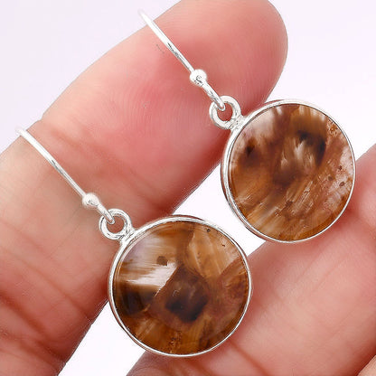 Natural Pietersite - Namibia Earrings E-1001 SDE88020