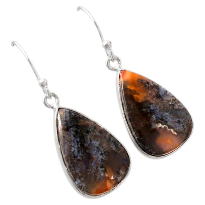Natural Tube Agate - Turkish Earrings E-1001 SDE88040