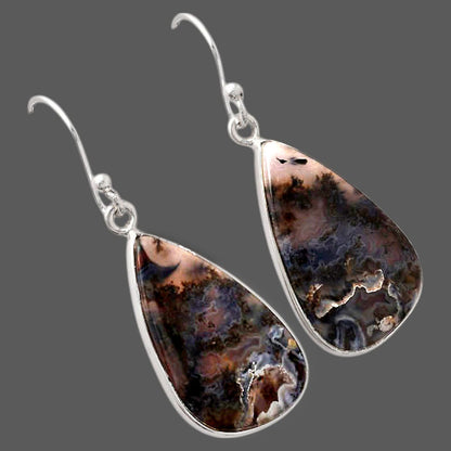 Natural Tube Agate - Turkish Earrings E-1001 SDE88052