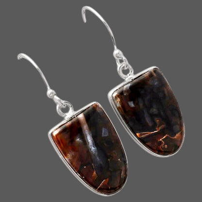 Natural Tube Agate - Turkish Earrings E-1001 SDE88065
