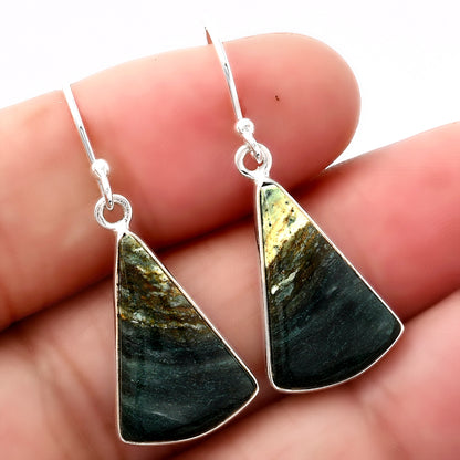 Natural Larsonite Jasper Earrings E-1001 SDE88081