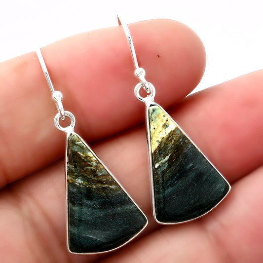 Natural Larsonite Jasper Earrings E-1001 SDE88081
