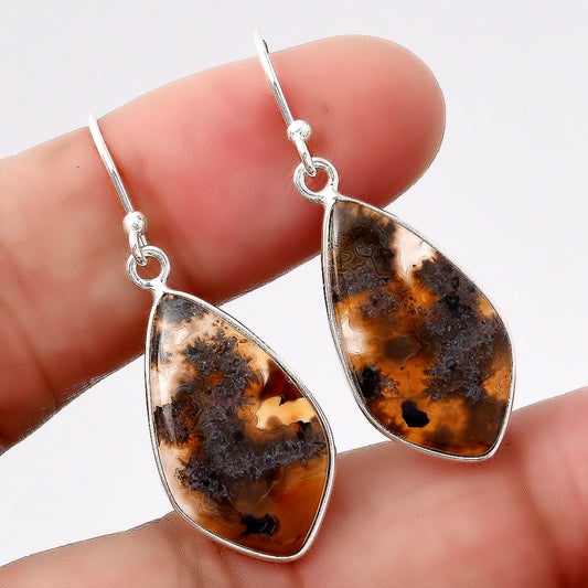 Natural Tube Agate - Turkish Earrings E-1001 SDE88088