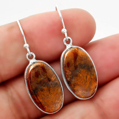 Natural Sandalwood Earrings E-1001 SDE88129