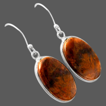 Natural Sandalwood Earrings E-1001 SDE88129