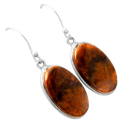 Natural Sandalwood Earrings E-1001 SDE88129