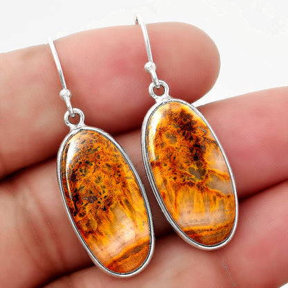 Natural Sandalwood Earrings E-1001 SDE88131