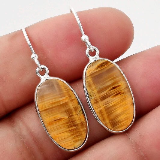 Natural Tiger Bee Earrings E-1001 SDE88137