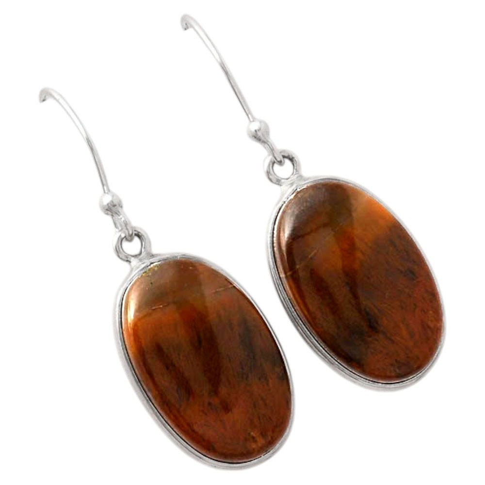 Natural Sandalwood Earrings E-1001 SDE88146